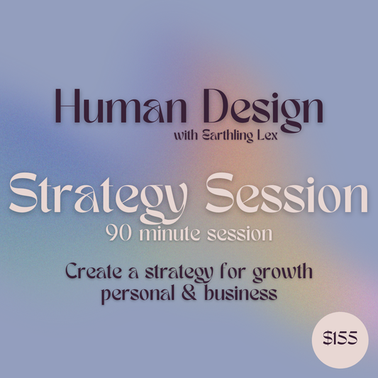 Human Design Reading: Strategy Session